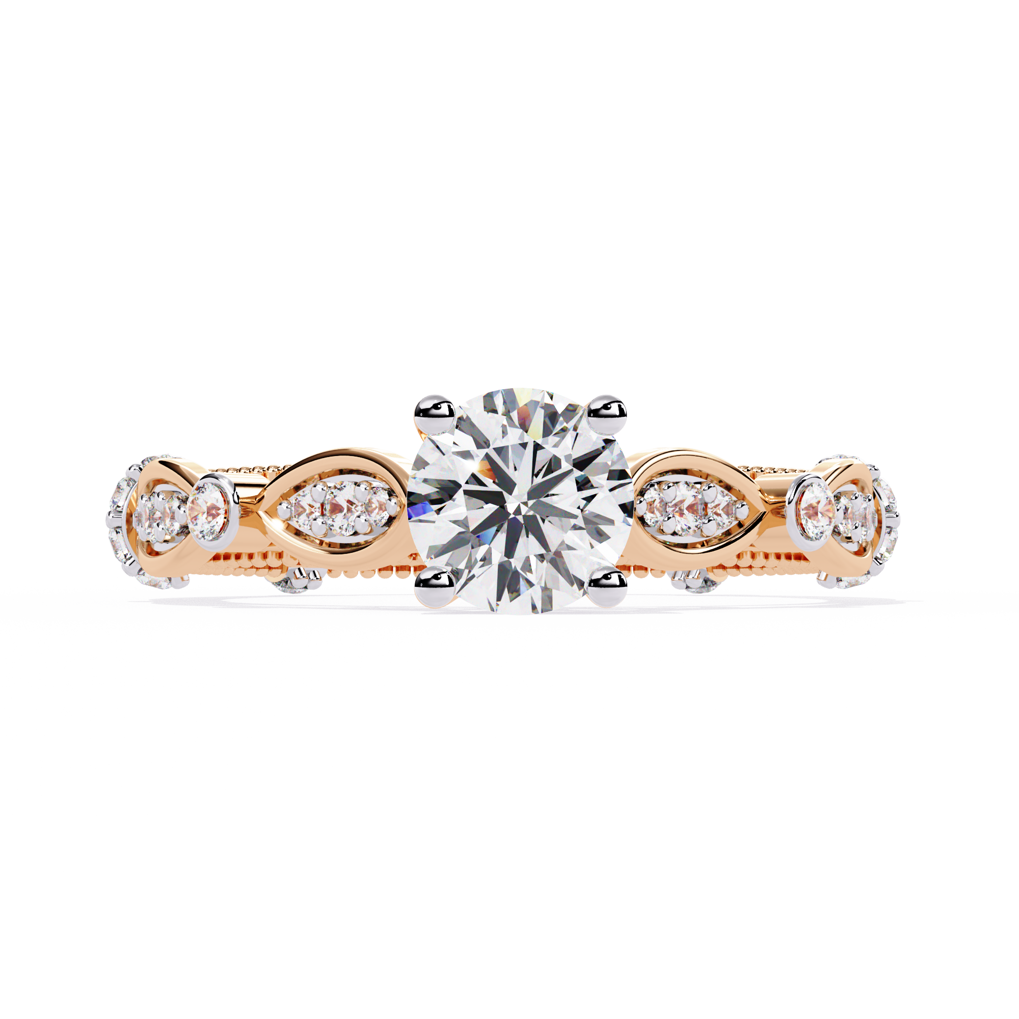 Seraphina Spark Ring - 0.6 ct round