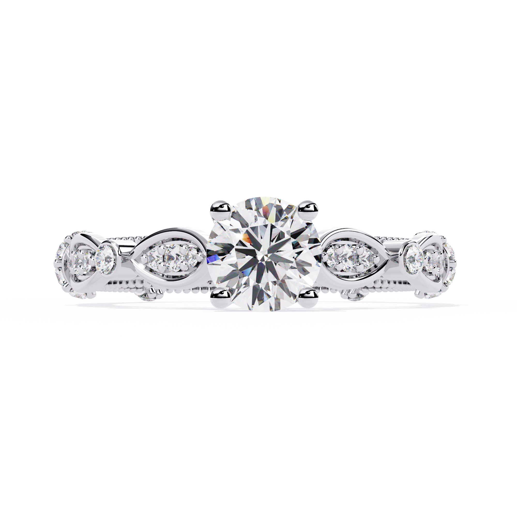 Seraphina Spark Ring - 0.6 ct round