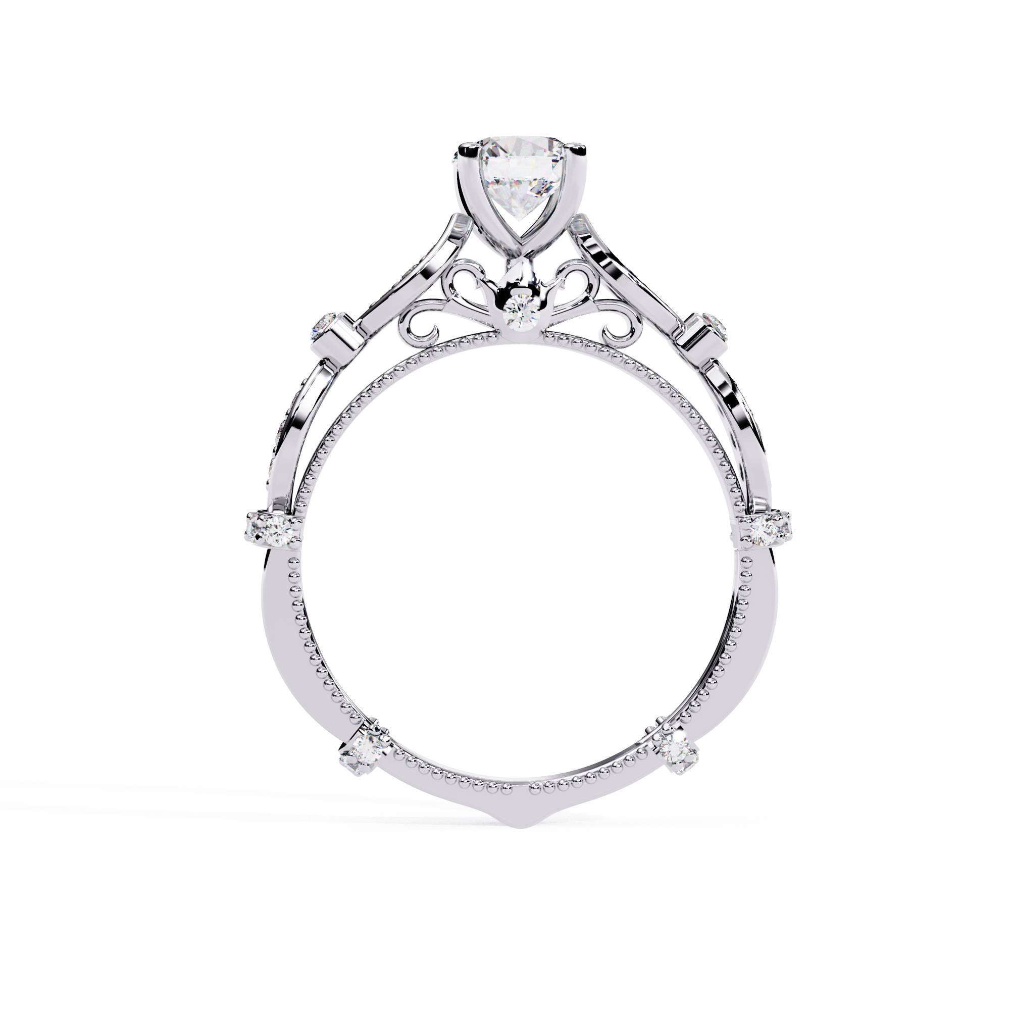 Seraphina Spark Ring - 0.6 ct round
