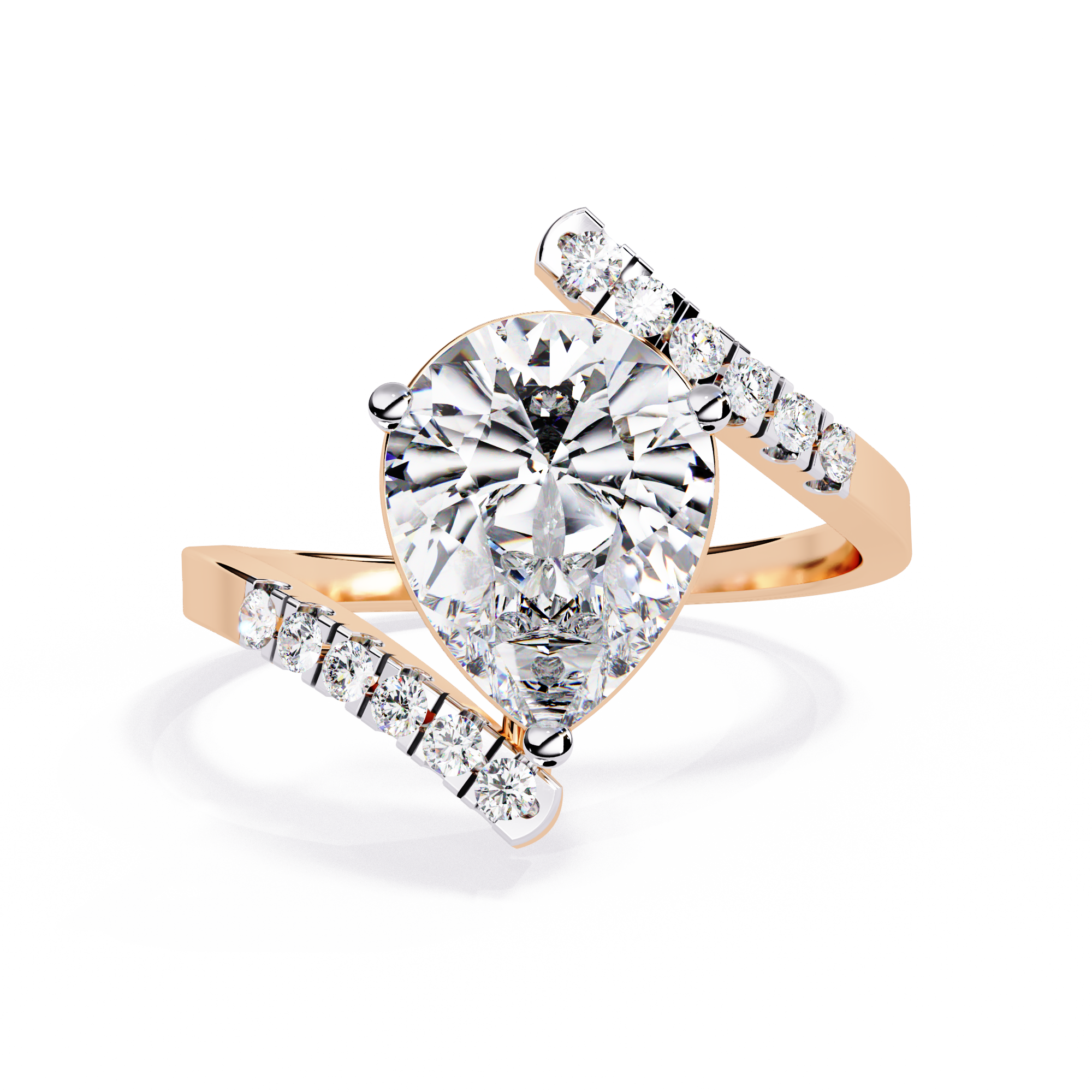 Astra Ring - 1 ct pear