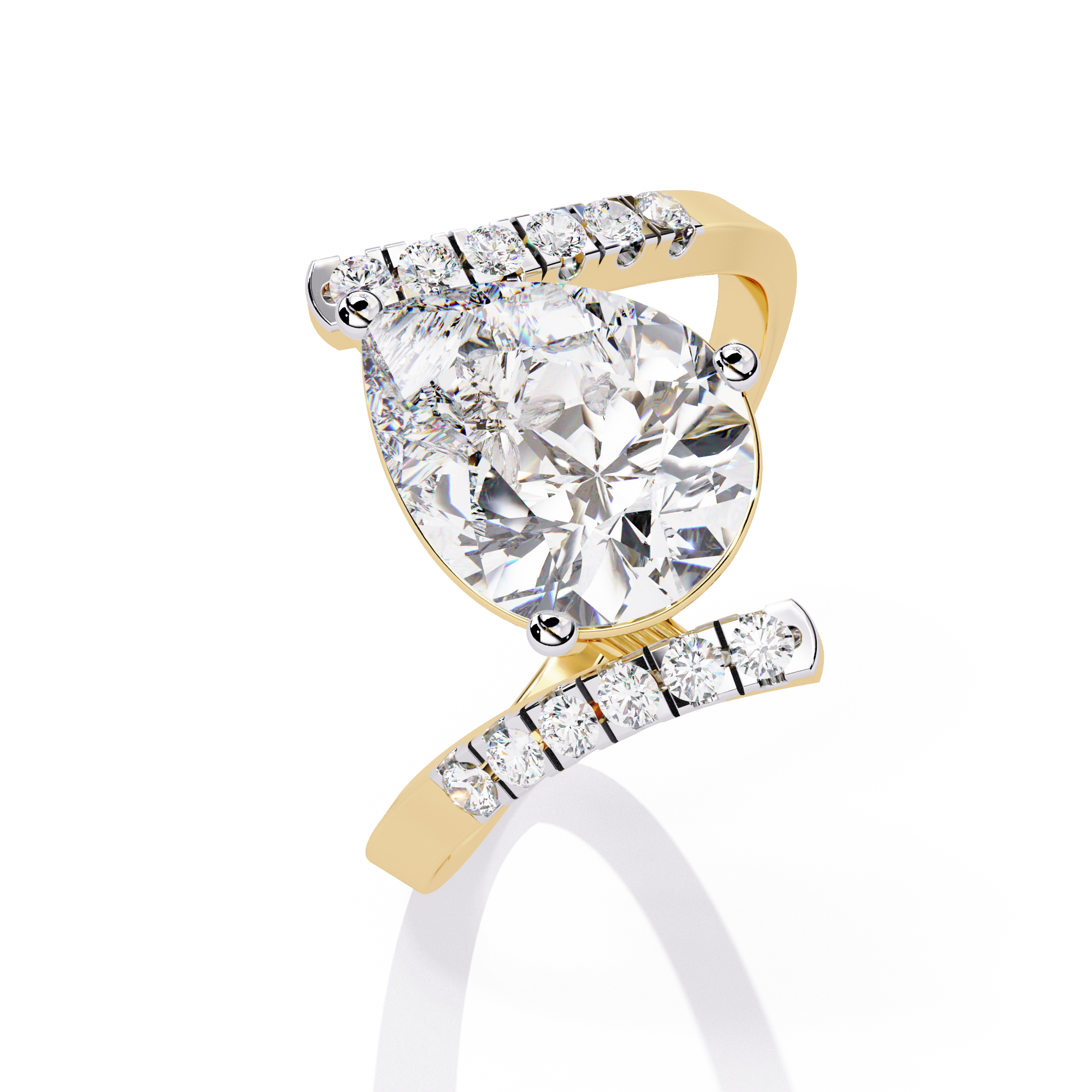Astra Ring - 1 ct pear