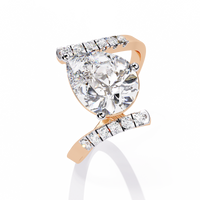 Astra Ring - 1 ct pear