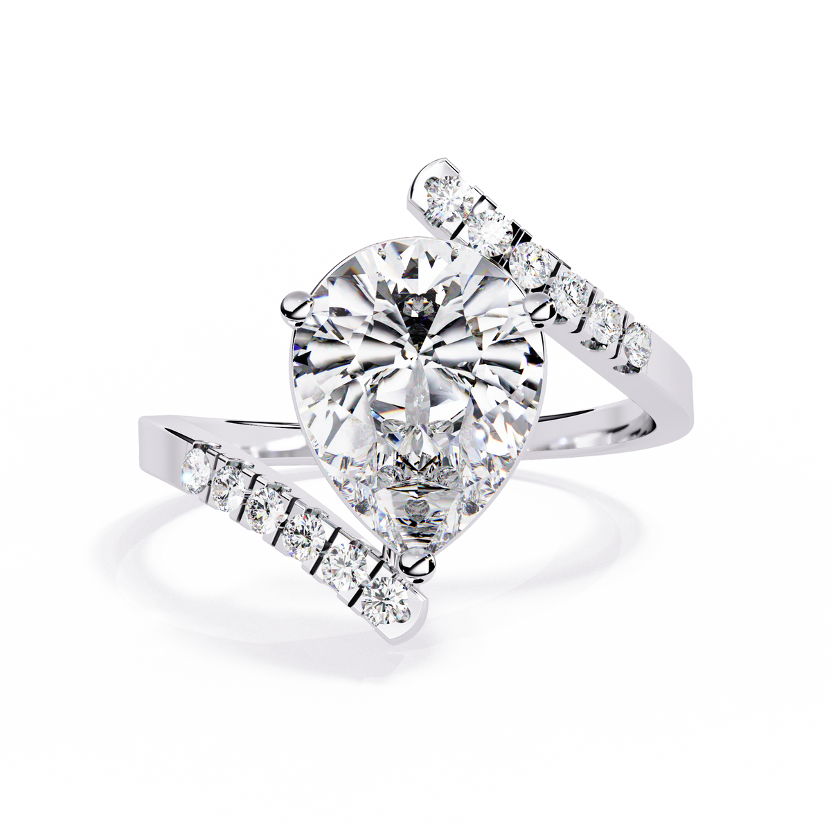 14 kt / White Gold / 7