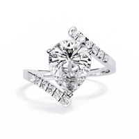 Astra Ring - 1 ct pear