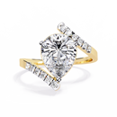Astra Ring - 1 ct pear