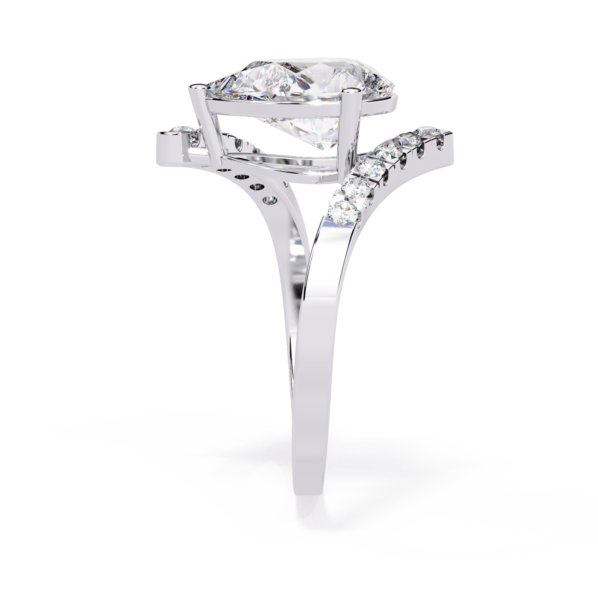 Astra Ring - 1 ct pear