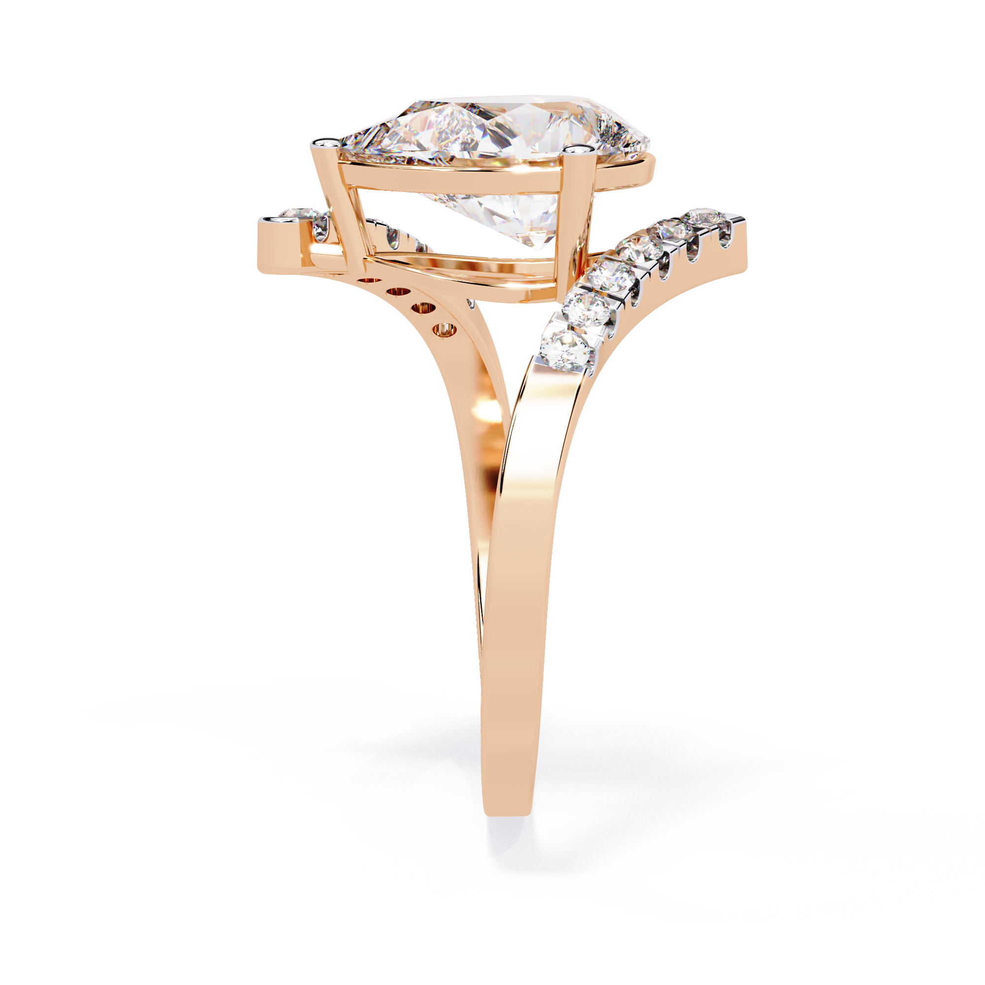 Astra Ring - 1 ct pear