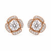 Rosette Diamond Studs