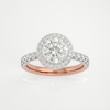 Round Halo Ring - 0.5ct