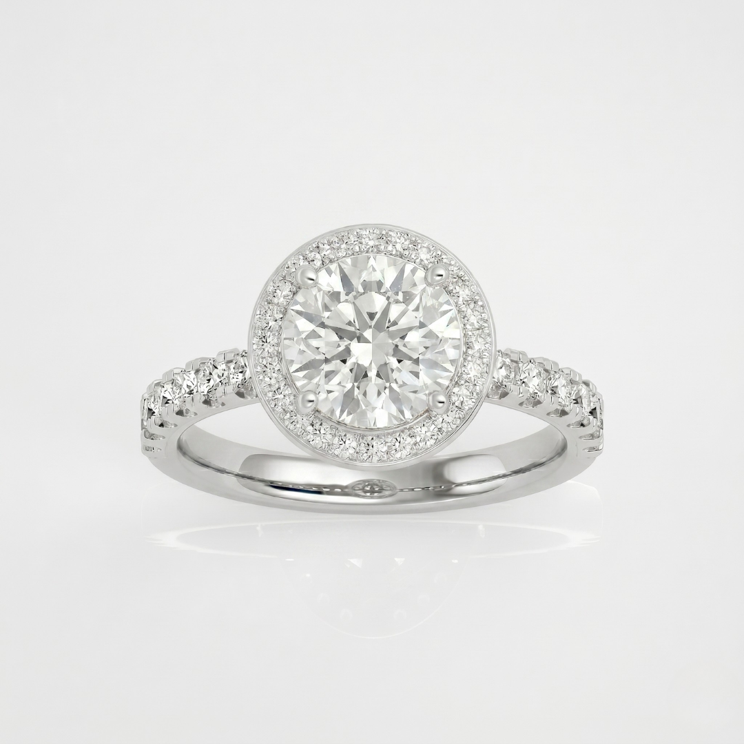 9 kt / White Gold / 7
