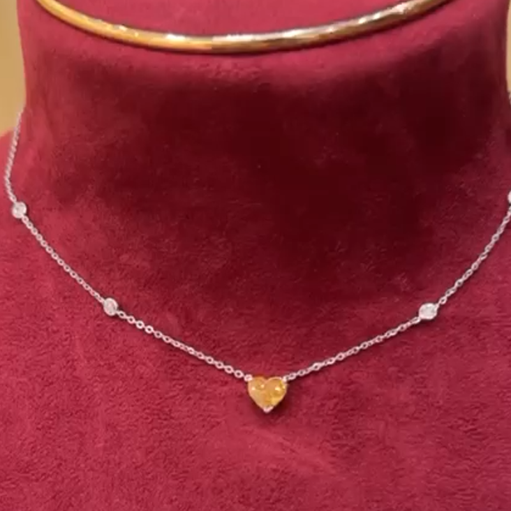 Golden Heart Necklace