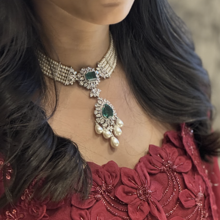 Emerald Royalty Choker