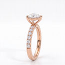 The Clara Crest Ring - Heart 2ct