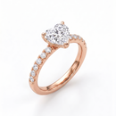 The Clara Crest Ring - Heart 2ct