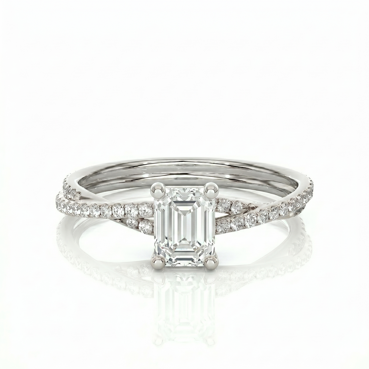 9 kt / White Gold / 7