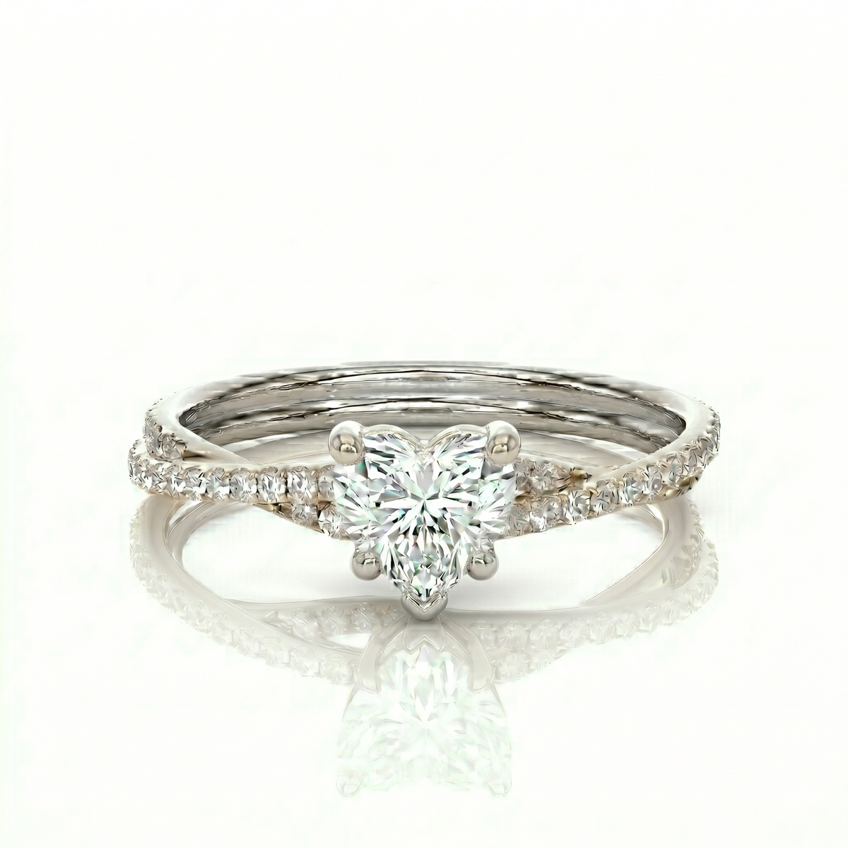 9 kt / White Gold / 7