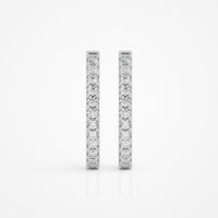 Luna Twin Hoops