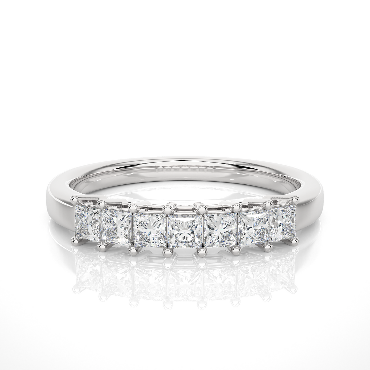 14 kt / White Gold / 7