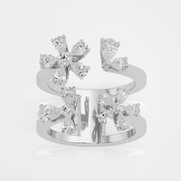 Floral Cluster Ring