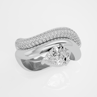 Whispers of Venus - 1.1 pear diamond