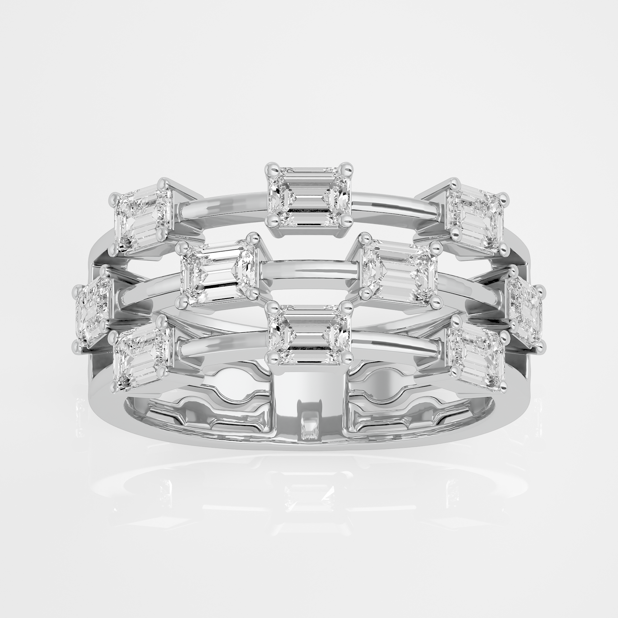 Radiant Diamond Ring