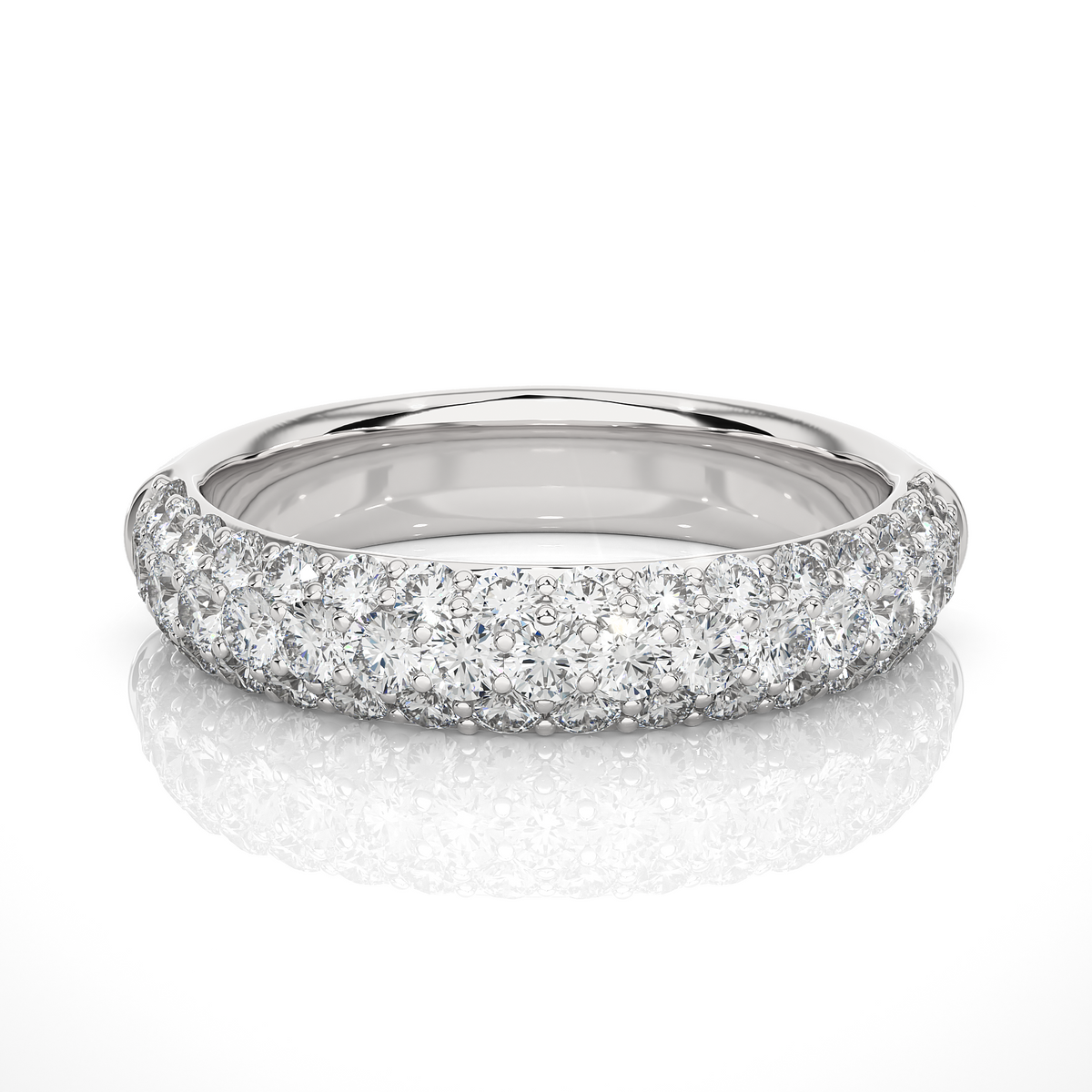 14 kt / White Gold / 7