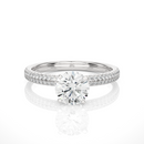 Lumina Pave - 0.8 ct round