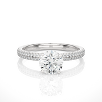 Lumina Pave - 0.8 ct round