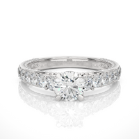 Echelon Spark Ring - 0.6 ct round