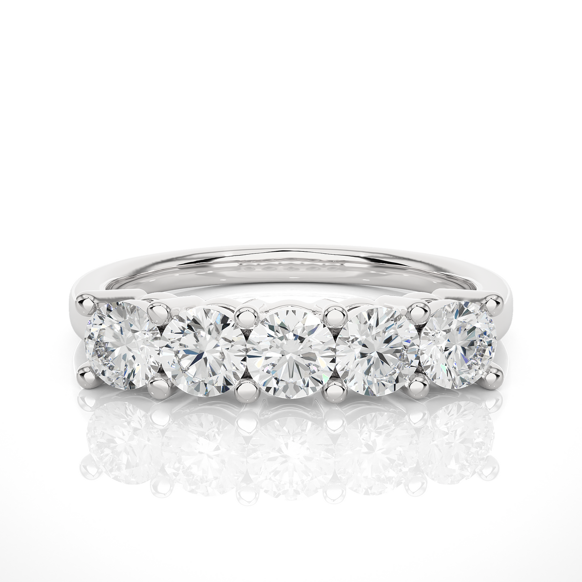 14 kt / White Gold / 7