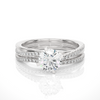 Linear Solitaire Ring - 0.5 ct round