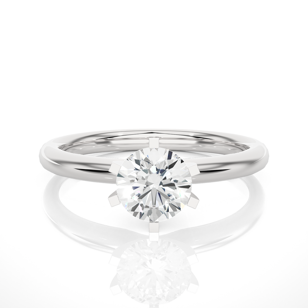 14 kt / White Gold / 7