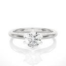 Ecliptic Glow Ring - 1.2 ct round