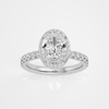 Seraphina Halo Ring - 1ct Oval