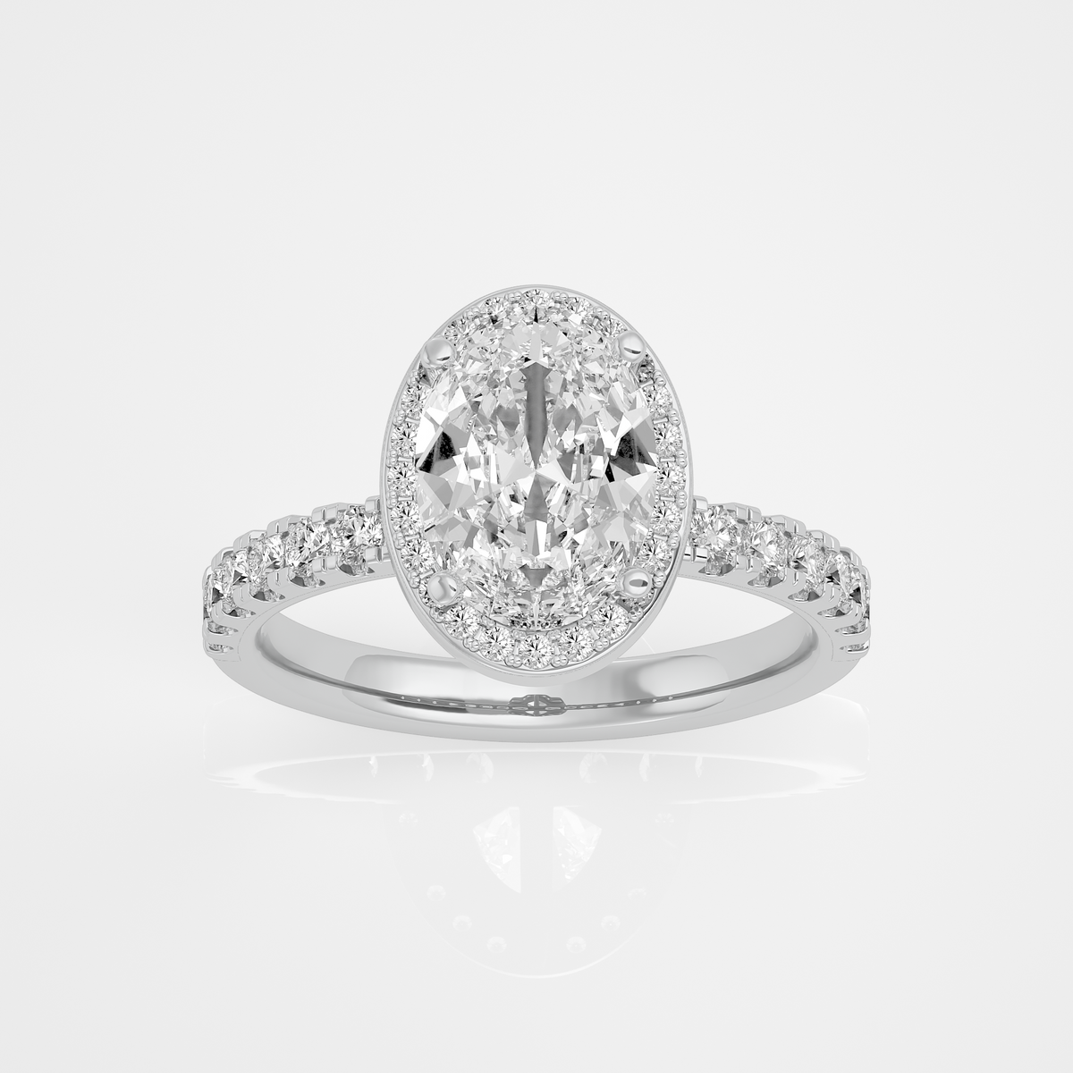 14 kt / White Gold / 7