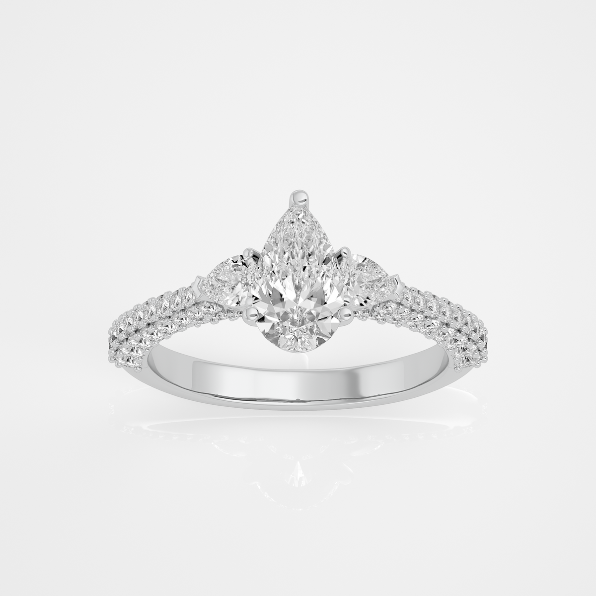 14 kt / White Gold / 7
