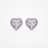 Amora Heart Studs