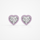 Amora Heart Studs