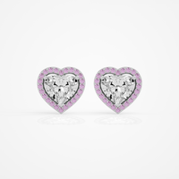 Amora Heart Studs