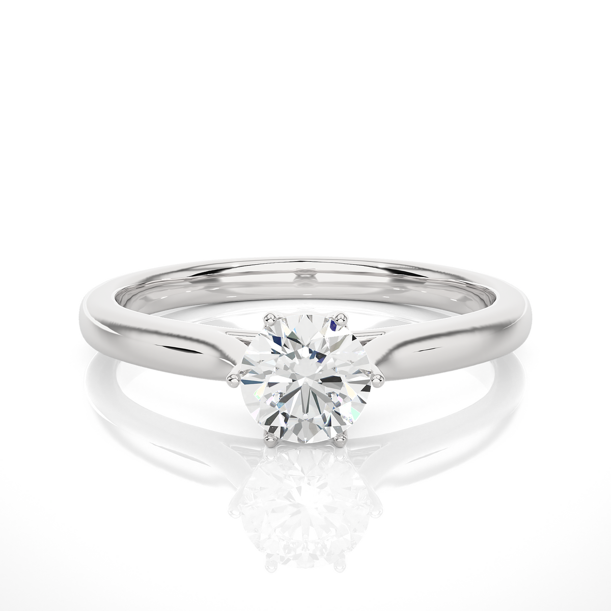 14 kt / White Gold / 7
