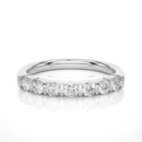 7 Round Brilliant Diamond Band