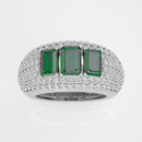 Emerald Majesty Ring