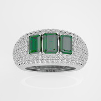Emerald Majesty Ring