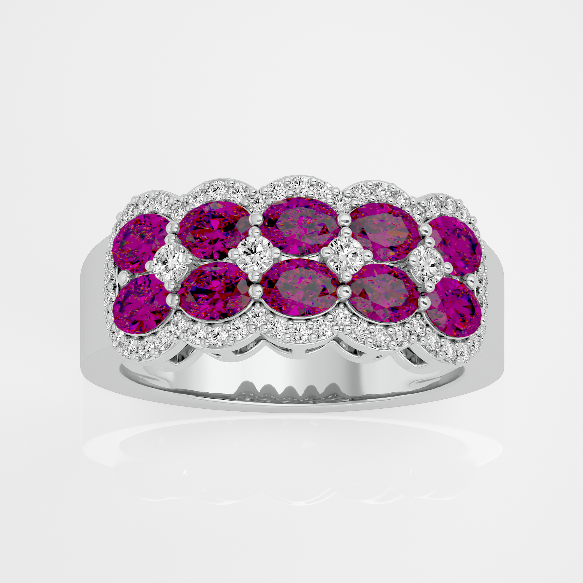Royal Radiance Eternity Band