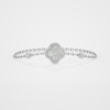 Mother of Pearl clover bracelet