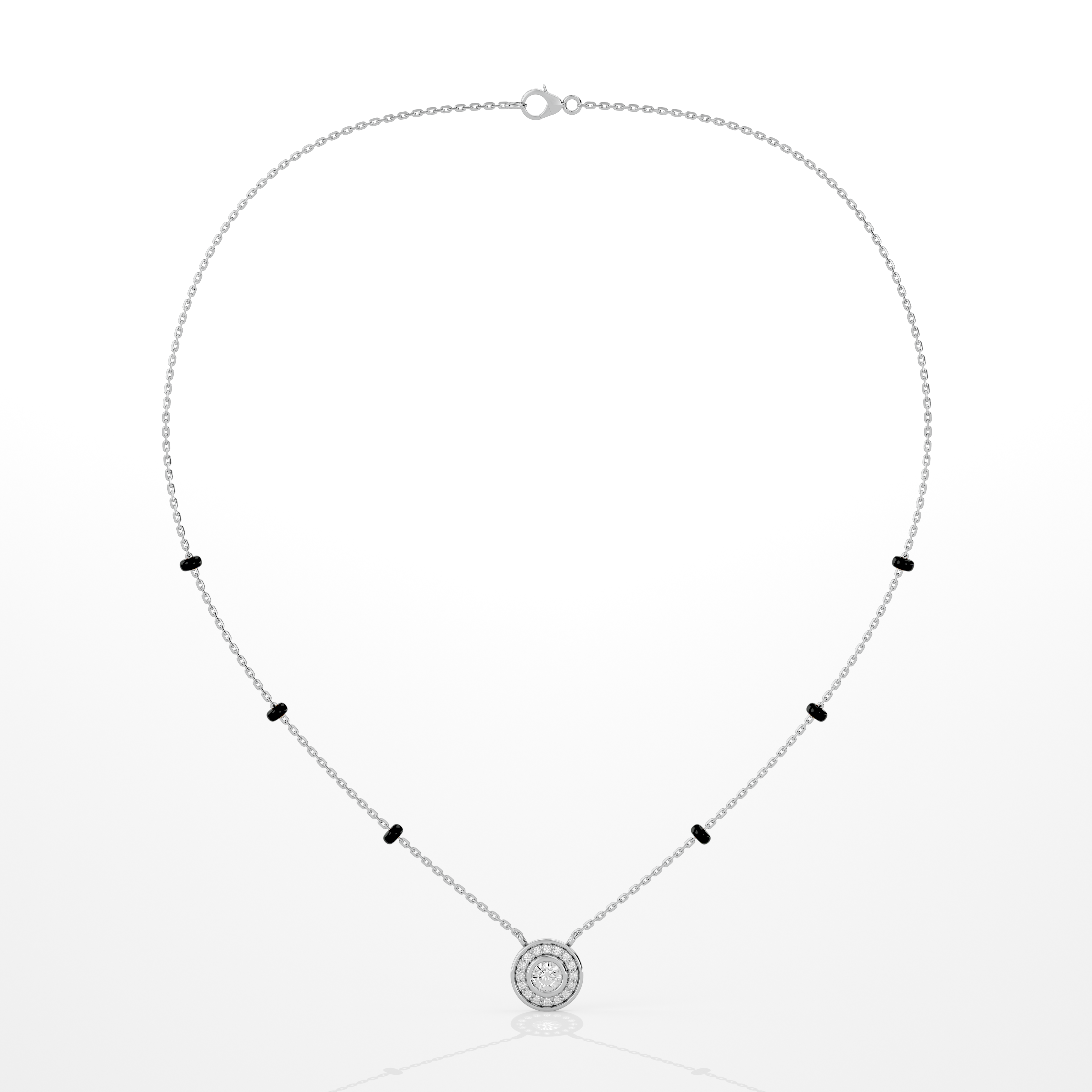 Celeste Halo Mangalsutra