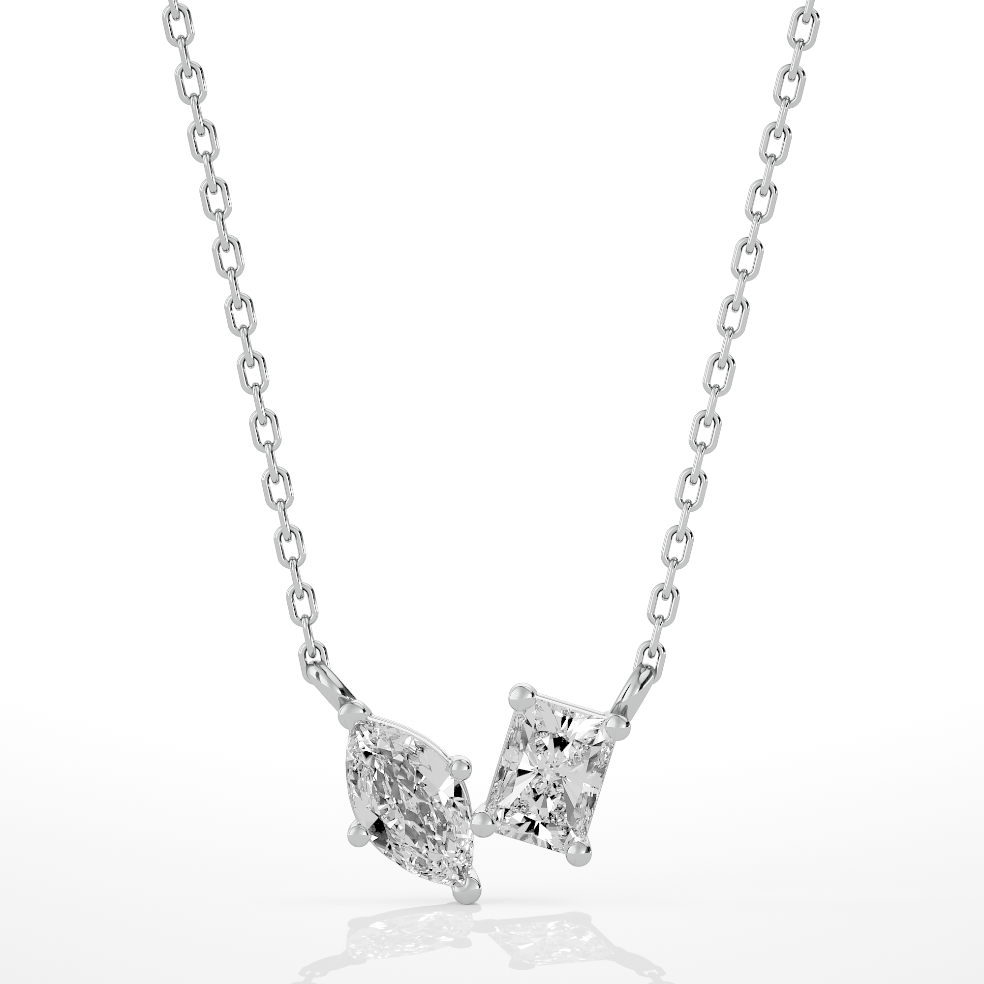 Deux Âmes Necklace