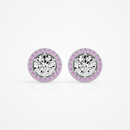 Amora Round Studs - 2.4 Round