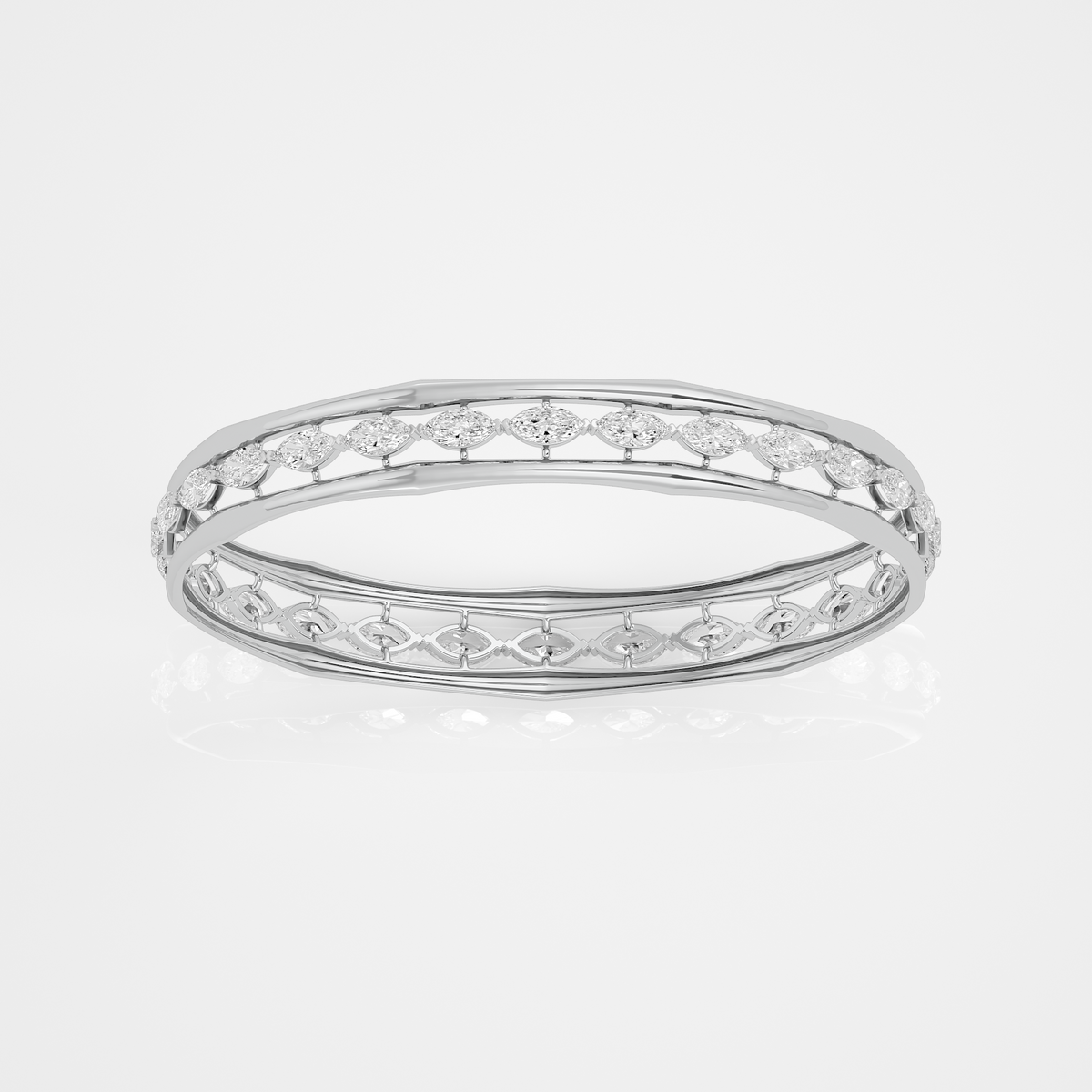White Gold / 10 kt / 2-0
