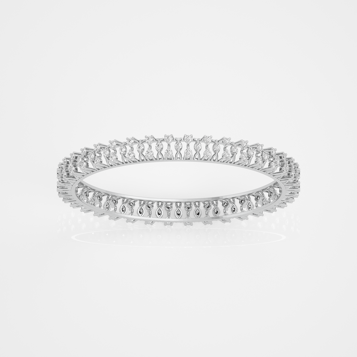White Gold / 10 kt / 2-0